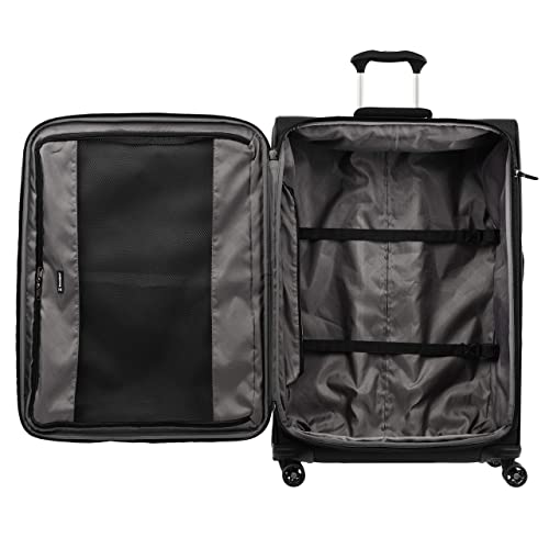 Travelpro Tourlite Softside Lightweight Expandable Spinner, Black - Travelpro Tourlite Softside Lightweight Expandable Spinner, Black - Travelking