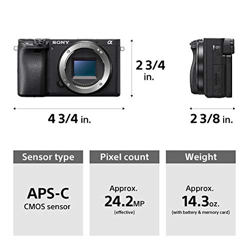 Sony Alpha a6400 Mirrorless Camera: Compact APS-C Interchangeable Lens - Sony Alpha a6400 Mirrorless Camera: Compact APS-C Interchangeable Lens - Travelking