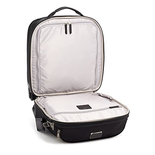 TUMI Voyageur Oxford Compact Carry-On - Black/Gunmetal - TUMI Voyageur Oxford Compact Carry-On - Black/Gunmetal - Travelking