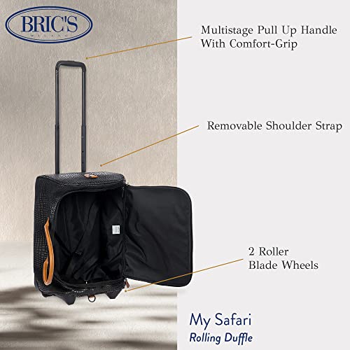 Bric's My Safari 21" Rolling Duffle - 001 Black One_Size