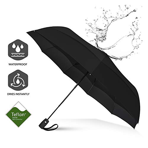 Repel Umbrella Windproof Travel Umbrella - Wind Resistant - Repel Umbrella Windproof Travel Umbrella - Wind Resistant - Travelking