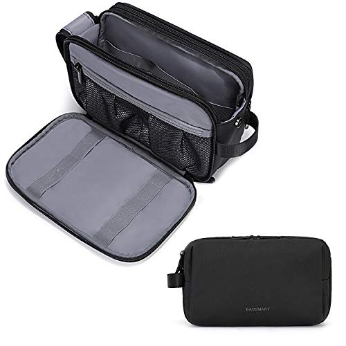 Toiletry Bag for Men, BAGSMART Travel Toiletry Organizer Dopp Kit - Toiletry Bag for Men, BAGSMART Travel Toiletry Organizer Dopp Kit - Travelking