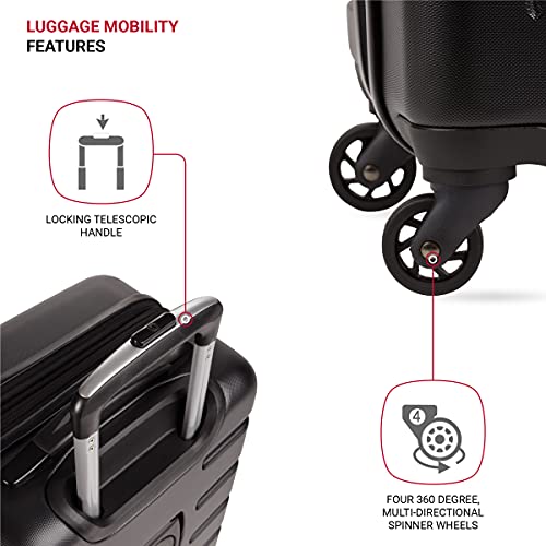 SwissGear 7366 Hardside Expandable Luggage with Spinner Wheels - SwissGear 7366 Hardside Expandable Luggage with Spinner Wheels - Travelking