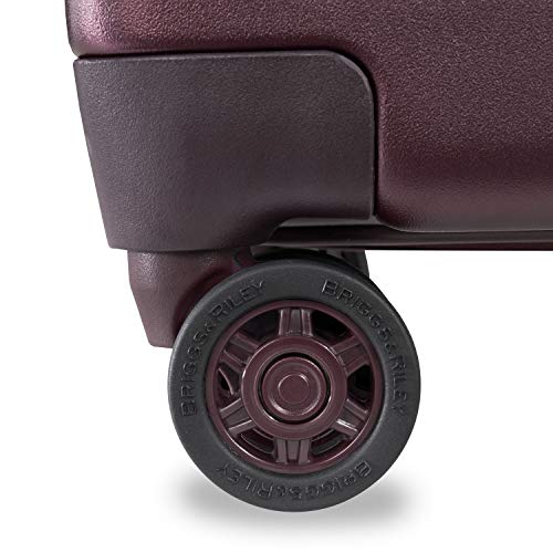 Briggs & Riley Sympatico Hardside International Spinner Luggage, Plum - Briggs & Riley Sympatico Hardside International Spinner Luggage, Plum - Travelking