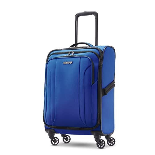 AMERICAN TOURISTER Troupe Hardside and Softside, Classic Blue, 4PC - AMERICAN TOURISTER Troupe Hardside and Softside, Classic Blue, 4PC - Travelking