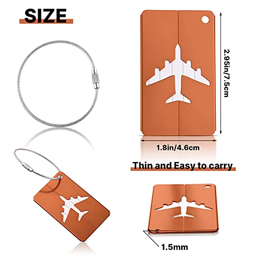 Aluminum Alloy Tags Accessories  Luggage Tag Travel Accessories