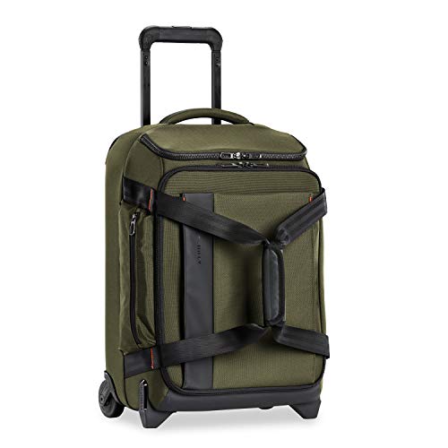 Briggs & Riley ZDX Upright Rolling Duffel Bag, Hunter, Carry-On - Briggs & Riley ZDX Upright Rolling Duffel Bag, Hunter, Carry-On - Travelking