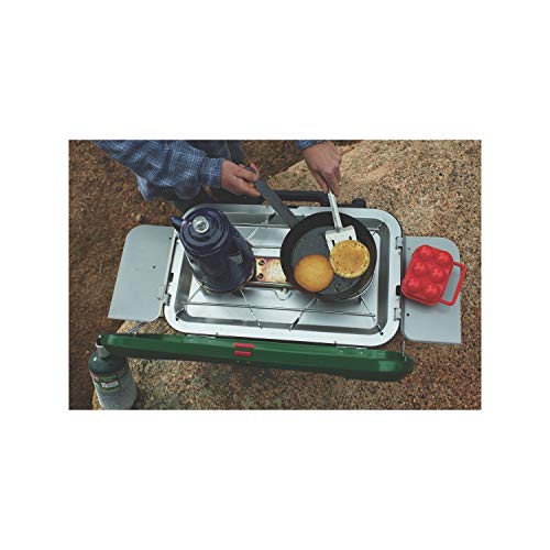 Coleman Eventemp 3 Burner Propane Stove Green, 5-drawer - Coleman Eventemp 3 Burner Propane Stove Green, 5-drawer - Travelking