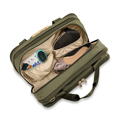 Briggs & Riley Expandable Duffle, Olive - Briggs & Riley Expandable Duffle, Olive - Travelking