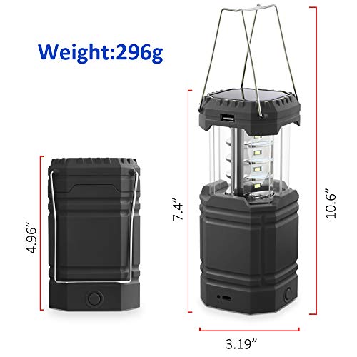 3000 Large Capacity Hand Crank Solar Camping Lantern - 3000 Large Capacity Hand Crank Solar Camping Lantern - Travelking