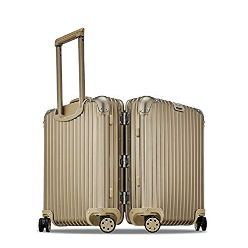 Rimowa Topas luxury suitcases shine in a new copper shade