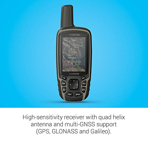 Garmin GPSMAP 64sx, Handheld GPS with Altimeter and Compass - Garmin GPSMAP 64sx, Handheld GPS with Altimeter and Compass - Travelking