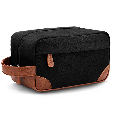 Toiletry Bag Hanging Dopp Kit for Men Water Resistant, Black - Toiletry Bag Hanging Dopp Kit for Men Water Resistant, Black - Travelking