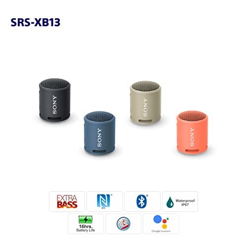 Sony SRS-XB13 EXTRA BASS Wireless Bluetooth Portable Lightweight Speaker - Sony SRS-XB13 EXTRA BASS Wireless Bluetooth Portable Lightweight Speaker - Travelking