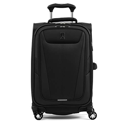 Travelpro Maxlite 5 Softside Expandable Spinner Wheel Luggage, Black - Travelpro Maxlite 5 Softside Expandable Spinner Wheel Luggage, Black - Travelking