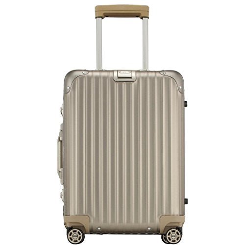 Rimowa Topas Titanium IATA Luggage Cabin Multiwheel Light Bronze - Rimowa Topas Titanium IATA Luggage Cabin Multiwheel Light Bronze - Travelking