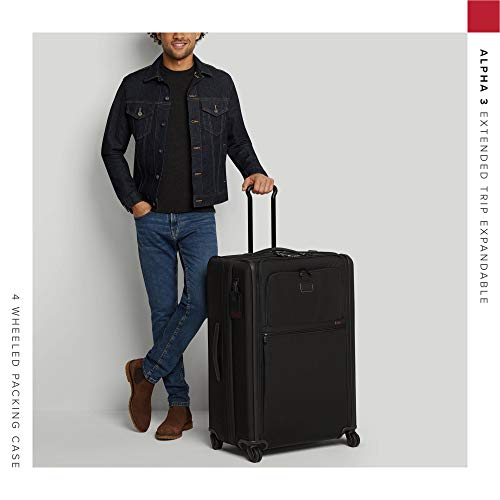 TUMI Alpha 3 Extended Trip Expandable 4 Wheeled Packing Case - TUMI Alpha 3 Extended Trip Expandable 4 Wheeled Packing Case - Travelking