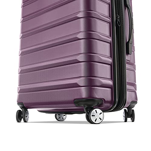 Purple samsonite luggage spinners on sale