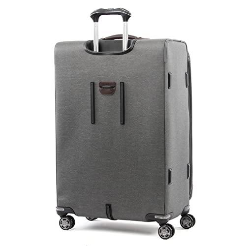 Travelpro Platinum Elite Softside Expandable Luggage, 8 Wheel - Travelpro Platinum Elite Softside Expandable Luggage, 8 Wheel - Travelking