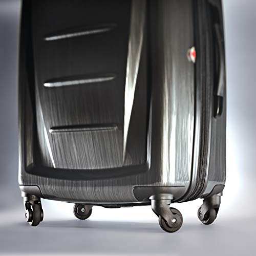 Samsonite Winfield 2 Hardside Luggage with Spinner Wheels, Charcoal - Samsonite Winfield 2 Hardside Luggage with Spinner Wheels, Charcoal - Travelking