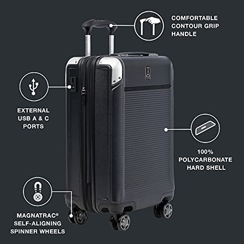 Travelpro Platinum Elite Hardside Expandable Spinner Wheel Luggage - Travelpro Platinum Elite Hardside Expandable Spinner Wheel Luggage - Travelking