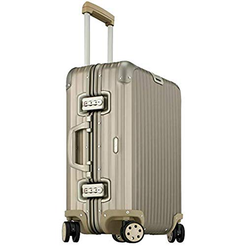 Sierra Rimowa 32” Topas 77 L E-Tag Spinner Suitcase - Hardside, Titanium  1349.99
