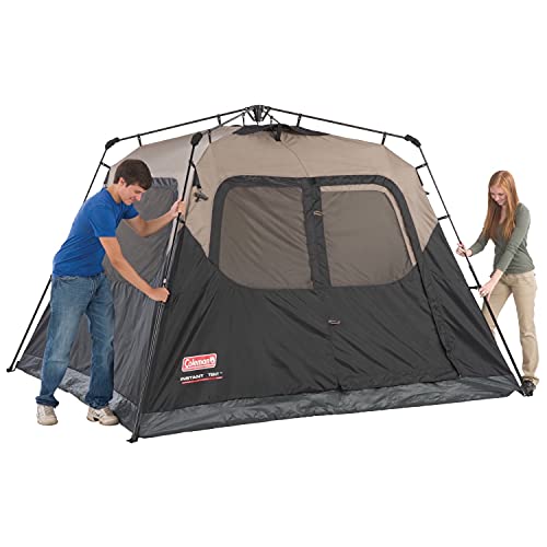 Coleman 4-Person Cabin Tent with Instant Setup 60 Seconds - Coleman 4-Person Cabin Tent with Instant Setup 60 Seconds - Travelking