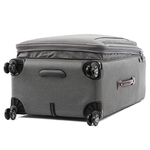 Travelpro Platinum Elite Softside Expandable Luggage, 8 Wheel - Travelpro Platinum Elite Softside Expandable Luggage, 8 Wheel - Travelking