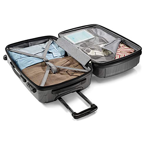 Samsonite Winfield 2 Hardside Luggage with Spinner Wheels, Charcoal - Samsonite Winfield 2 Hardside Luggage with Spinner Wheels, Charcoal - Travelking