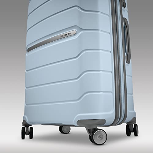 Samsonite Freeform Hardside Expandable Luggage | Powder Blue | 2PC Carry-on - Samsonite Freeform Hardside Expandable Luggage | Powder Blue | 2PC Carry-on - Travelking