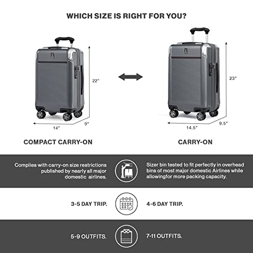 Travelpro Platinum Elite Hardside Expandable Spinner Wheel Luggage - Travelpro Platinum Elite Hardside Expandable Spinner Wheel Luggage - Travelking