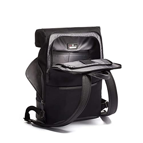 Tumi Harrison Osborn Roll Top Backpack Black One Size - Tumi Harrison Osborn Roll Top Backpack Black One Size - Travelking