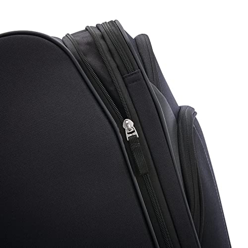 AMERICAN TOURISTER 4 KIX 2.0 Expandable Softside Luggage, Black - AMERICAN TOURISTER 4 KIX 2.0 Expandable Softside Luggage, Black - Travelking