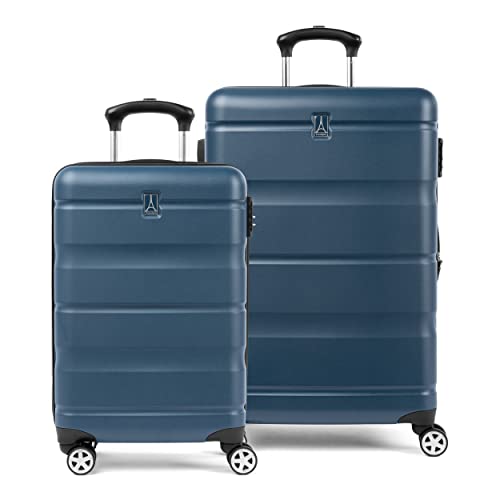 Travelpro Runway 2 Piece Set, Carry-on & Convertible Medium, Teal Blue - Travelpro Runway 2 Piece Set, Carry-on & Convertible Medium, Teal Blue - Travelking