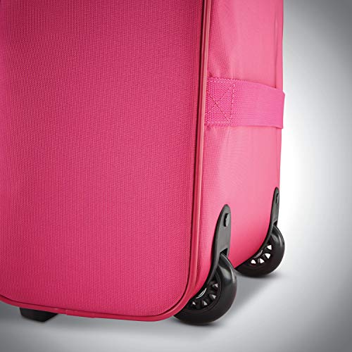 American Tourister 4 Kix Expandable Softside Luggage, Pink, Underseater - American Tourister 4 Kix Expandable Softside Luggage, Pink, Underseater - Travelking