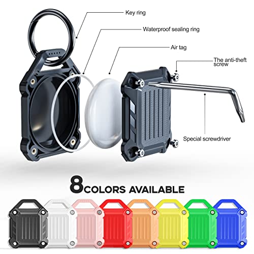 Jeanue-Waterproof Airtag Holder Keychain Case, Compatible With Apple Air Tag - Jeanue-Waterproof Airtag Holder Keychain Case, Compatible With Apple Air Tag - Travelking