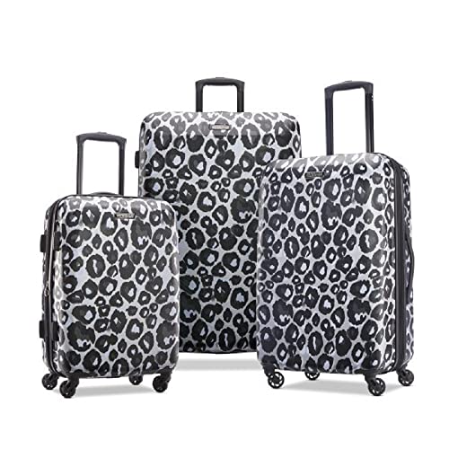 American Tourister Moonlight Hardside Expandable Luggage, Leopard - American Tourister Moonlight Hardside Expandable Luggage, Leopard - Travelking