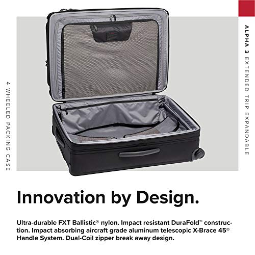 TUMI Alpha 3 Extended Trip Expandable 4 Wheeled Packing Case - TUMI Alpha 3 Extended Trip Expandable 4 Wheeled Packing Case - Travelking