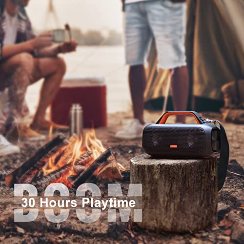 Bluetooth Speaker, DOSS Extreme Boom Outdoor Speaker with IPX6 - Bluetooth Speaker, DOSS Extreme Boom Outdoor Speaker with IPX6 - Travelking