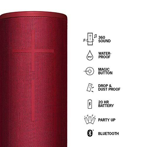 Ultimate Ears MEGABOOM 3 Portable Wireless Bluetooth Speaker - Ultimate Ears MEGABOOM 3 Portable Wireless Bluetooth Speaker - Travelking