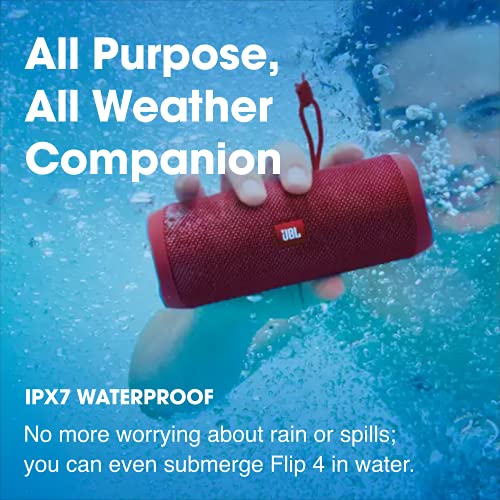 JBL Flip 4, Black - Waterproof, Portable & Durable Bluetooth Speaker - JBL Flip 4, Black - Waterproof, Portable & Durable Bluetooth Speaker - Travelking