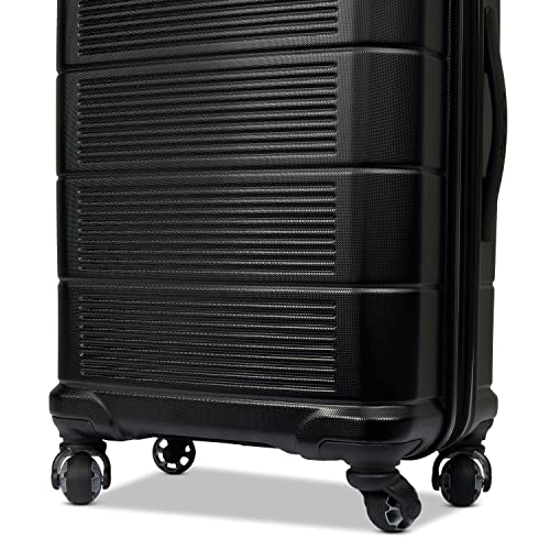 American Tourister Stratum 2.0 Expandable Hardside Luggage, Jet Black, Carry-on - American Tourister Stratum 2.0 Expandable Hardside Luggage, Jet Black, Carry-on - Travelking