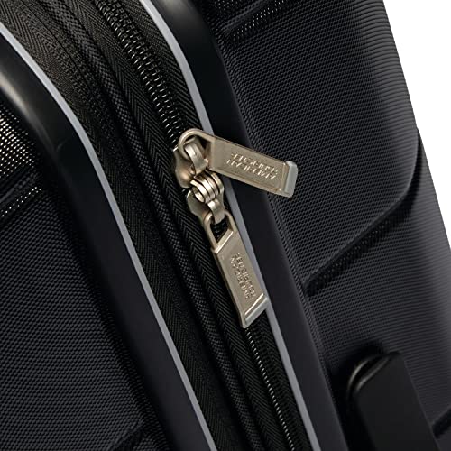 American Tourister Stratum 2.0 Expandable Hardside Luggage, Jet Black, Carry-on - American Tourister Stratum 2.0 Expandable Hardside Luggage, Jet Black, Carry-on - Travelking