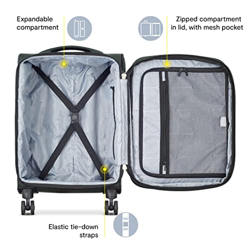 DELSEY Paris Sky Max 2.0 Softside Expandable Luggage with Spinner Wheels - DELSEY Paris Sky Max 2.0 Softside Expandable Luggage with Spinner Wheels - Travelking