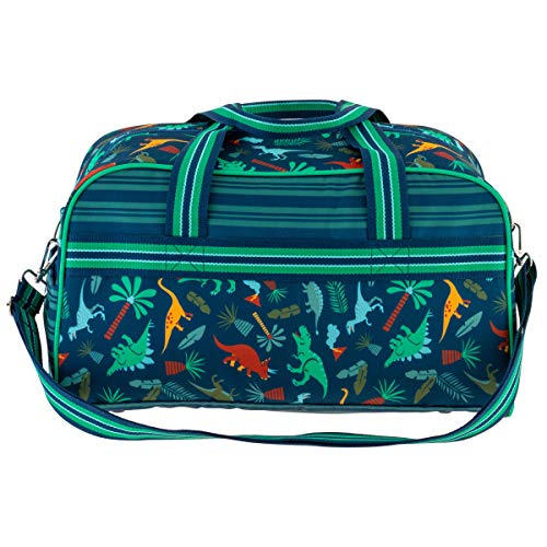 Stephen Joseph Kids' Duffel Bag - Dino Theme, Colorful and Adjustable Strap - Stephen Joseph Kids' Duffel Bag - Dino Theme, Colorful and Adjustable Strap - Travelking