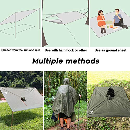 Reusable Lightweight  Waterproof Poncho - Hiking - Travel - Camping - Reusable Lightweight  Waterproof Poncho - Hiking - Travel - Camping - Travelking