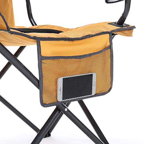 Arrowhead Outdoor Portable Folding Camping Quad Chair w/ 4-Can Cooler - Arrowhead Outdoor Portable Folding Camping Quad Chair w/ 4-Can Cooler - Travelking