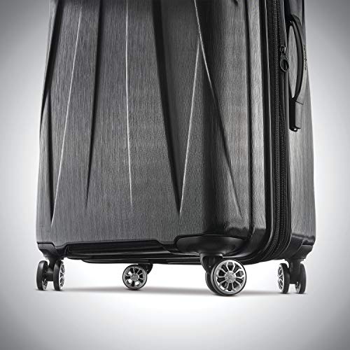 Samsonite Centric 2 Hardside Expandable Luggage with Spinners, Black, 3-Piece - Samsonite Centric 2 Hardside Expandable Luggage with Spinners, Black, 3-Piece - Travelking