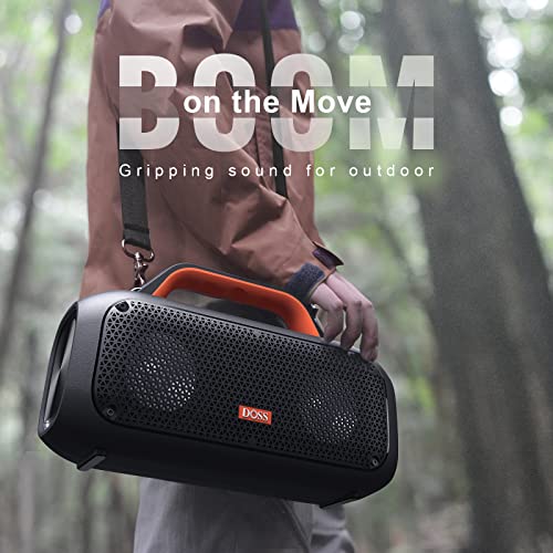 Bluetooth Speaker, DOSS Extreme Boom Outdoor Speaker with IPX6 - Bluetooth Speaker, DOSS Extreme Boom Outdoor Speaker with IPX6 - Travelking