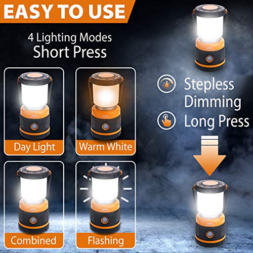 LED Camping Lantern Rechargeable, 1800LM, 4 Light Modes - LED Camping Lantern Rechargeable, 1800LM, 4 Light Modes - Travelking